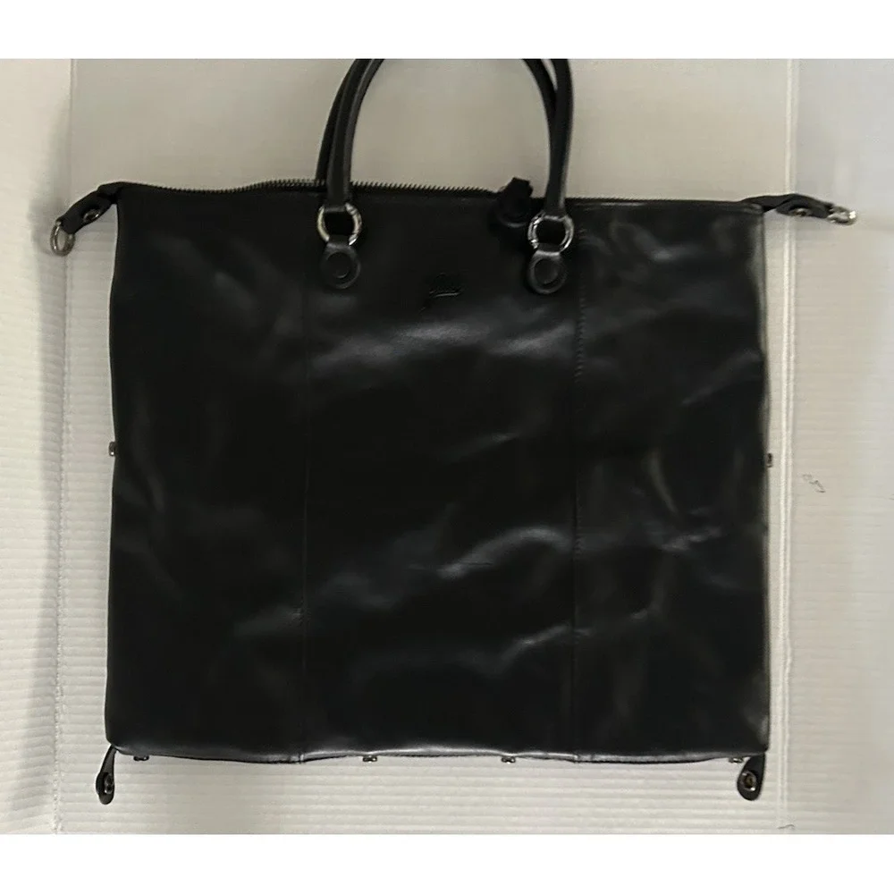 Gabs Bag G3 Plus Italian Black Leather Convertible Bag Wear 5 ways Soft Leather